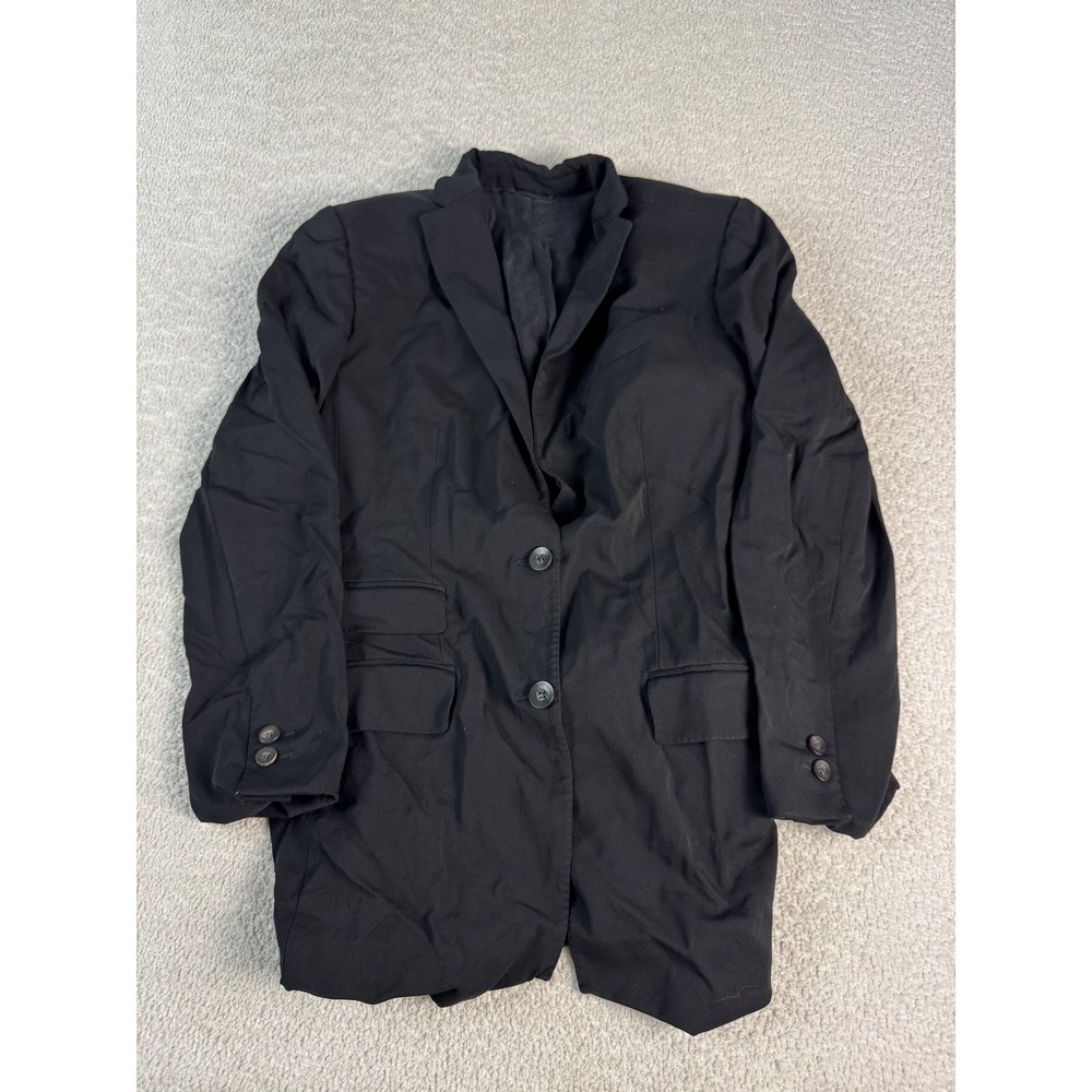 Gucci Blazer Jacket Womens 42 Wool Blend Tailored Italy Two Button Designer‎